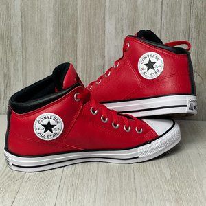 Converse Chuck Taylor All Star Street Lugged Mid Sneaker Red White